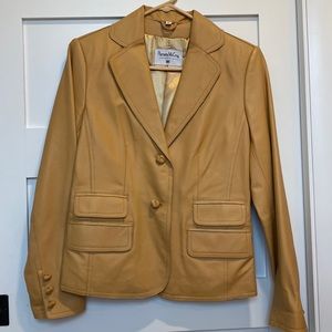 Pamela McCoy collections genuine leather jacket, Size XS